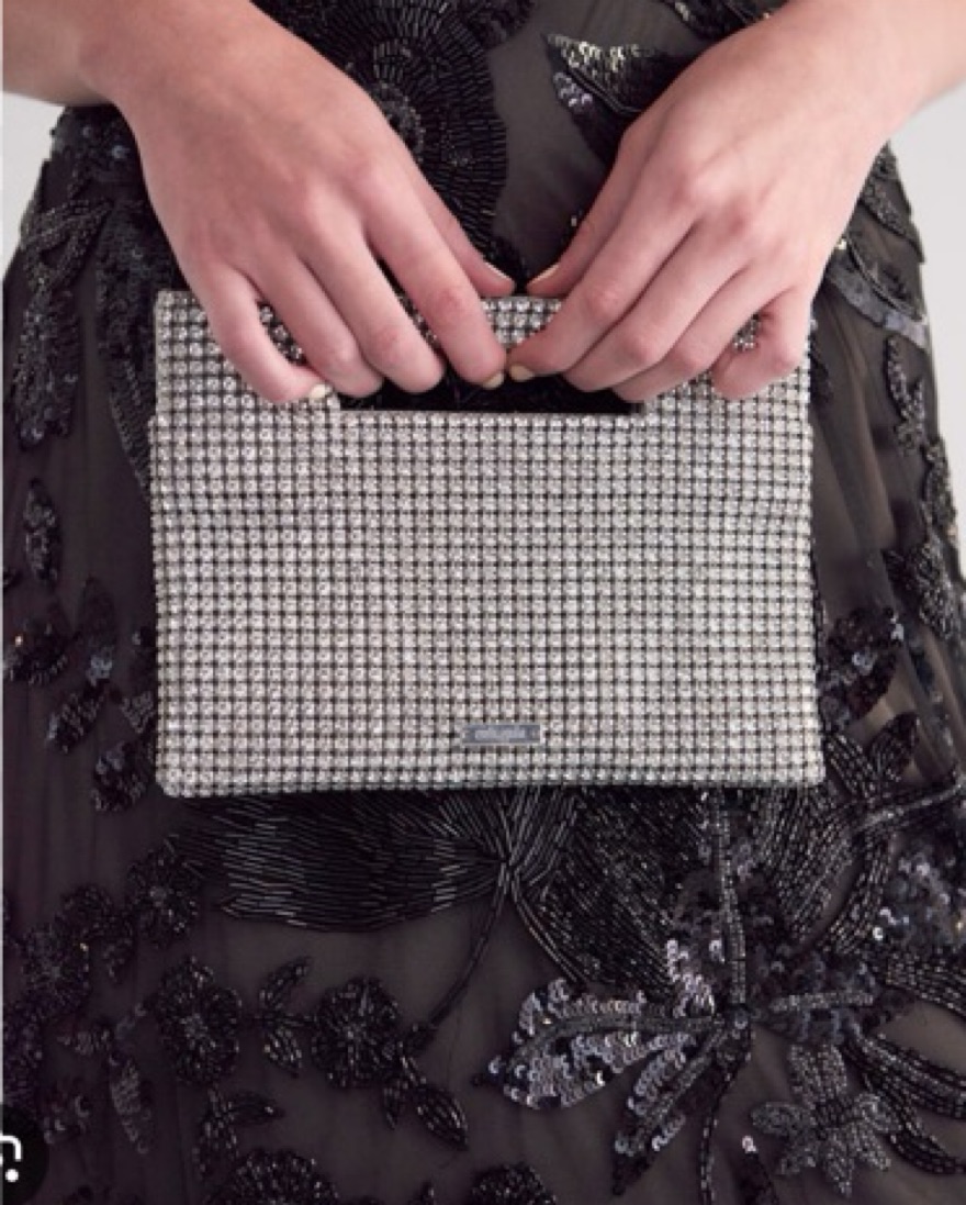 Cult Gaia Lucinda Mini Rhinestone Bag by Cult Gaia - Pickle