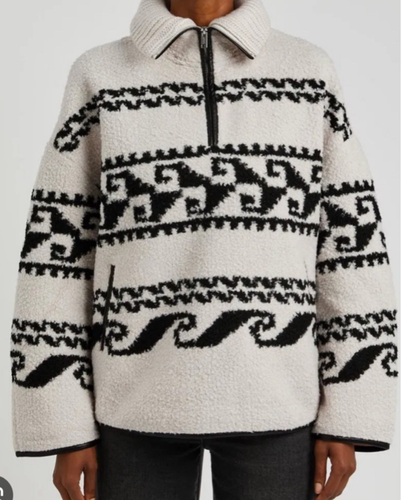 Isabel Marant Fleece Pullover by Isabel Marant - Pickle