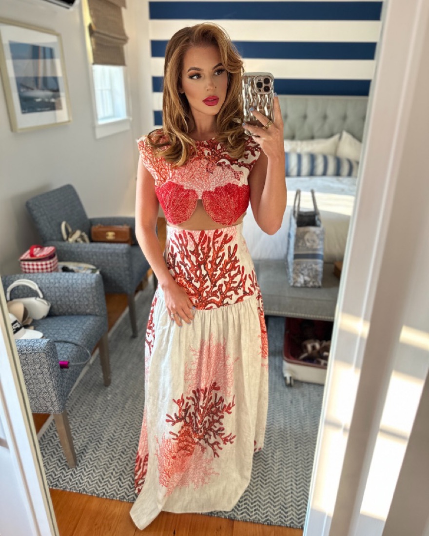 Silvia Tcherassi Red Coral Dress by Silvia Tcherassi - Pickle