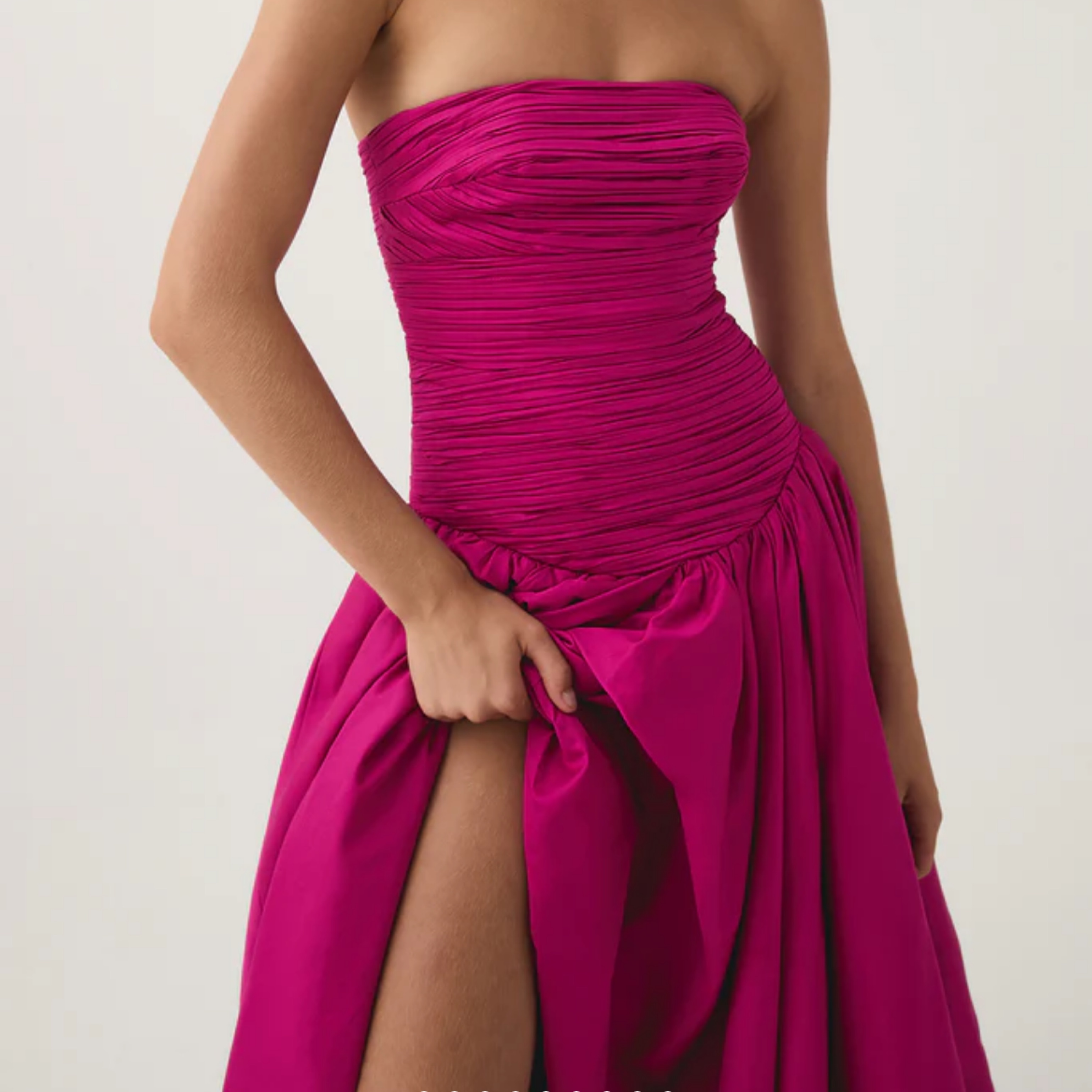 Aje Violette Bubble Hem Maxi Dress | Pickle