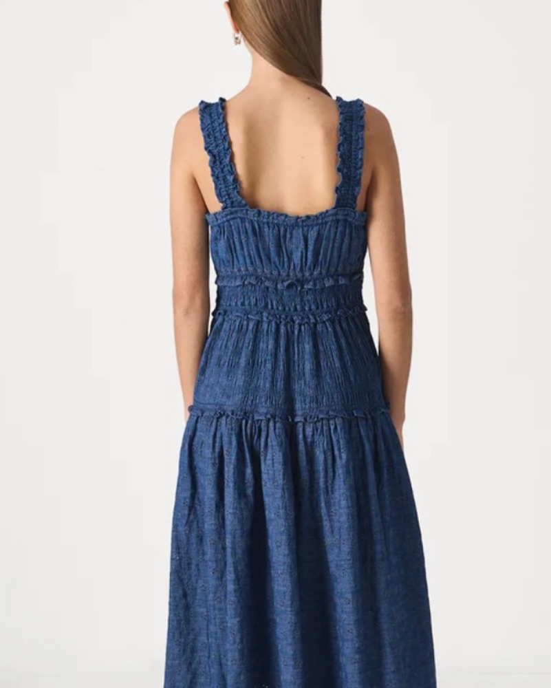 Gap x DOEN denim maxi dress by Doen - Pickle