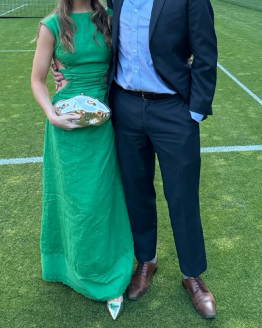 Cult Gaia Caldera Clutch by Cult Gaia - Pickle