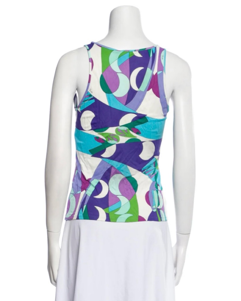 ☆194 EMILIO PUCCI ノースリーブ カットソー タンクトップ 2枚 楽天市場】エミリオプッチ（タンクトップ｜トップス）：レディース