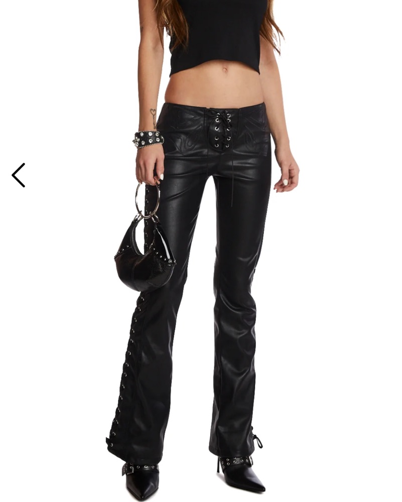 Generation Kiss Leather Pants by Generation Kiss - Pickle