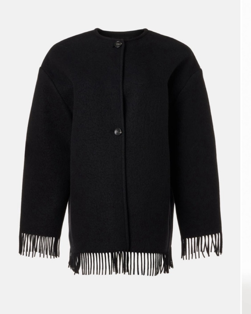 agnes b ハイネック　ブルゾン　ウール　archive opium 黒 Rodebjer Agnes by Nordstrom - Rodebjer - Pickle