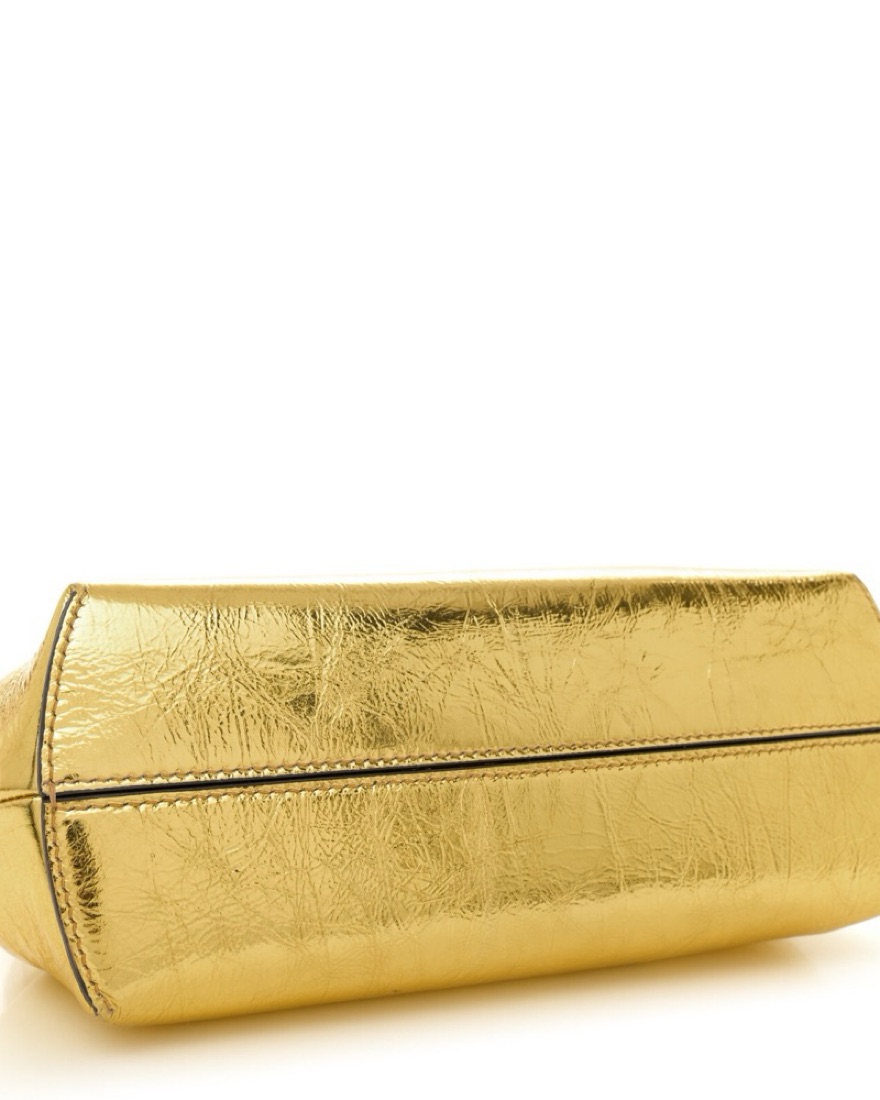 Fendi Gold Rodk Millenium First Purse by Fendi - Pickle