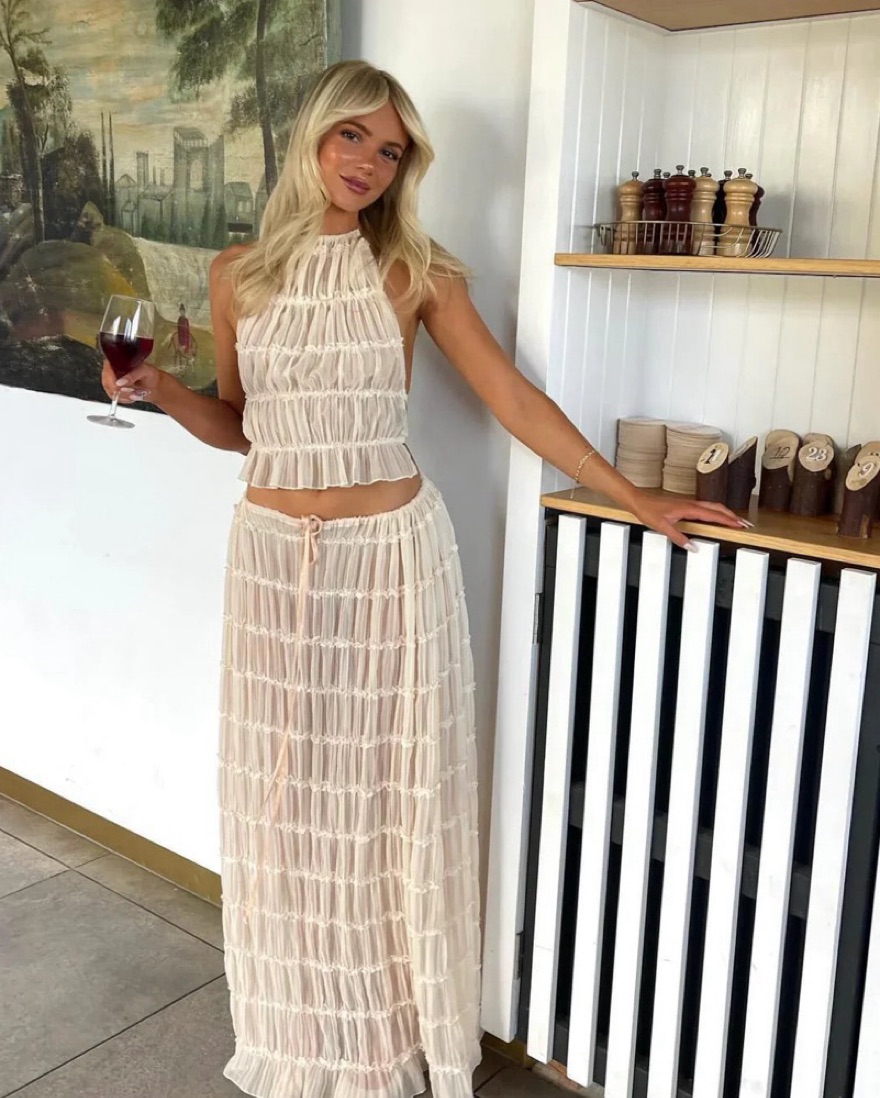 Arcina Ori Juliette Set Creme/White Dupe by Arcina Ori - Pickle
