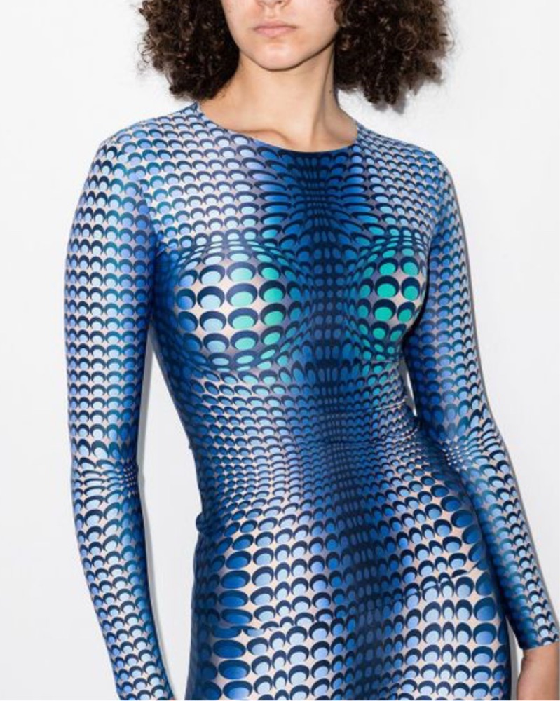 Marine Serre Second Skin Moonfish by Marine Serre - Pickle