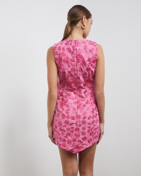 STAUD Morgan floral 刺繍　花柄　ドレス　ワンピース　10 Staud Morgan Dress In Pink | Pickle