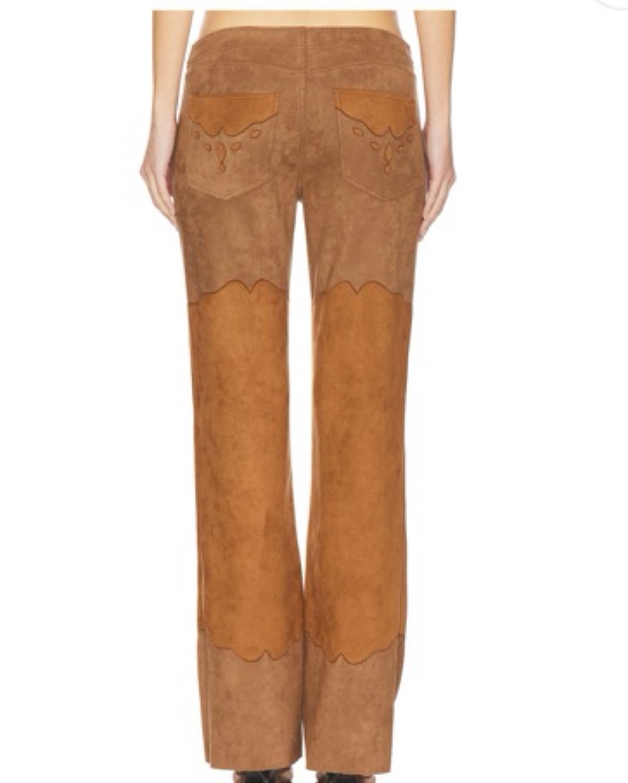 Revolve x Leslie Amon Coyote Ugly Pants by Leslie Amon - Pickle