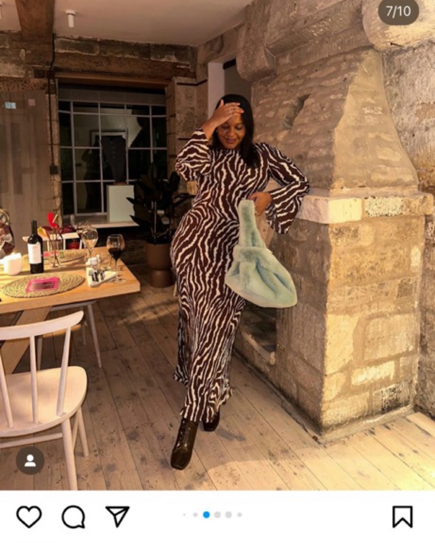 Realisation Par Zebra Gia Dress by Realisation Par - Pickle