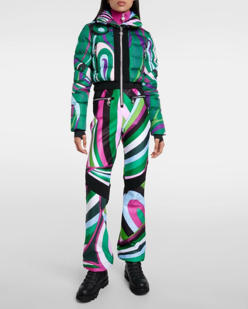 PUCCI☆ Pucci X Fusalp Ski Suit by Pucci - Pickle