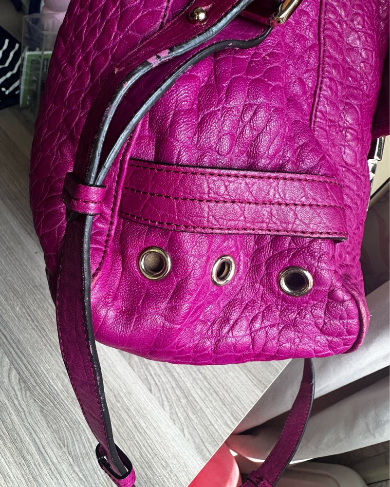 Mulberry HANDBAG Pink Croc Leather Tilli by Mulberry - Pickle
