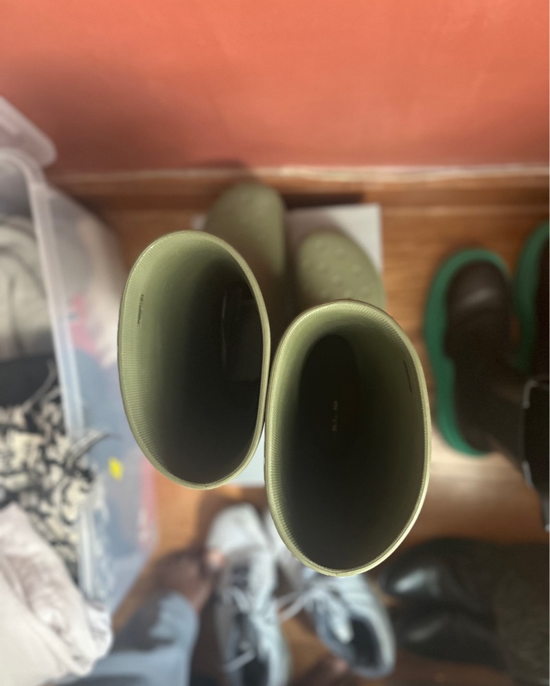 Balenciaga X Crocs Rainboots by Balenciaga - Pickle