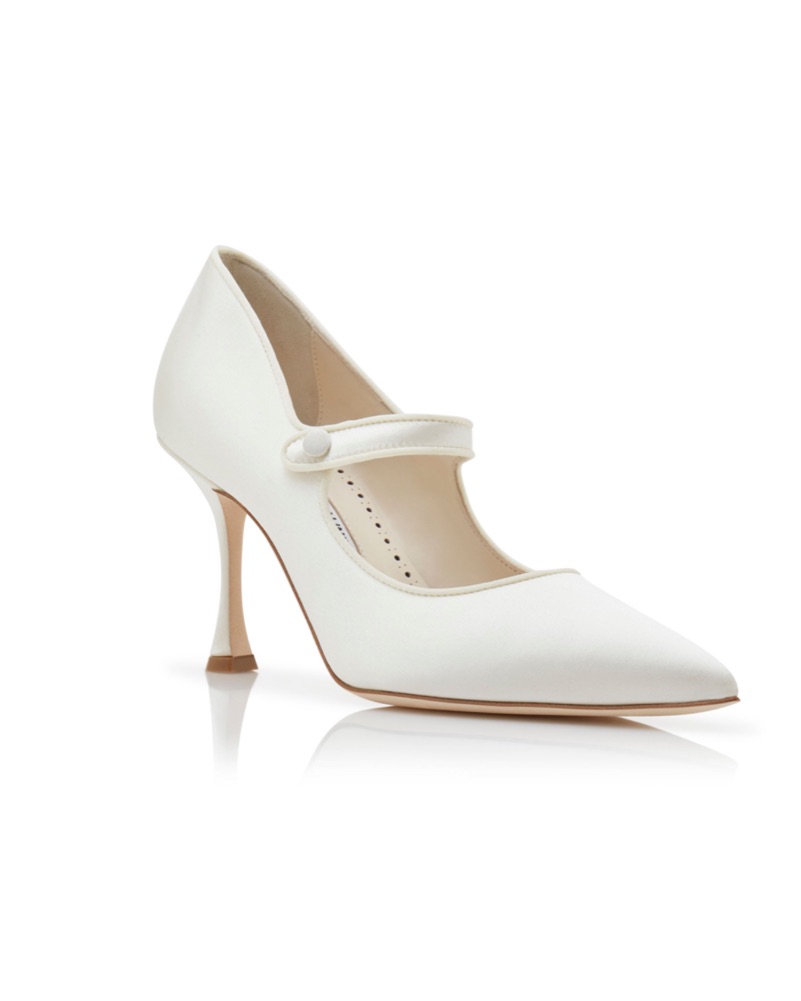 Manolo Blahnik Camparinew Bridal by Manolo Blahnik - Pickle