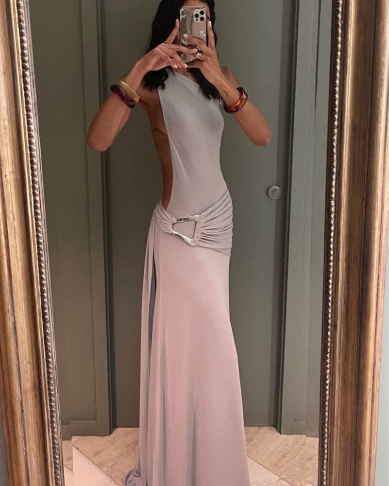 Ance Gria Gaia Gown - Silver Grey by Ance Gria - Pickle