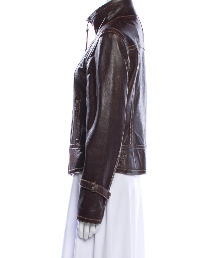 ビンテージ　レザージャケット MARC BY ANDREW MARC Andrew Marc Men's Jacket, 13, Small at Amazon Men's Clothing store
