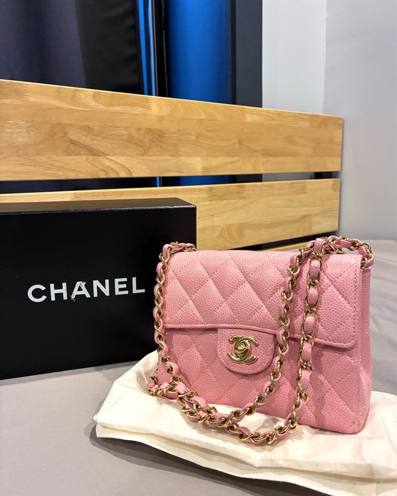 Rare 2004-2005 Chanel Sakura Pink Mini by Chanel - Pickle