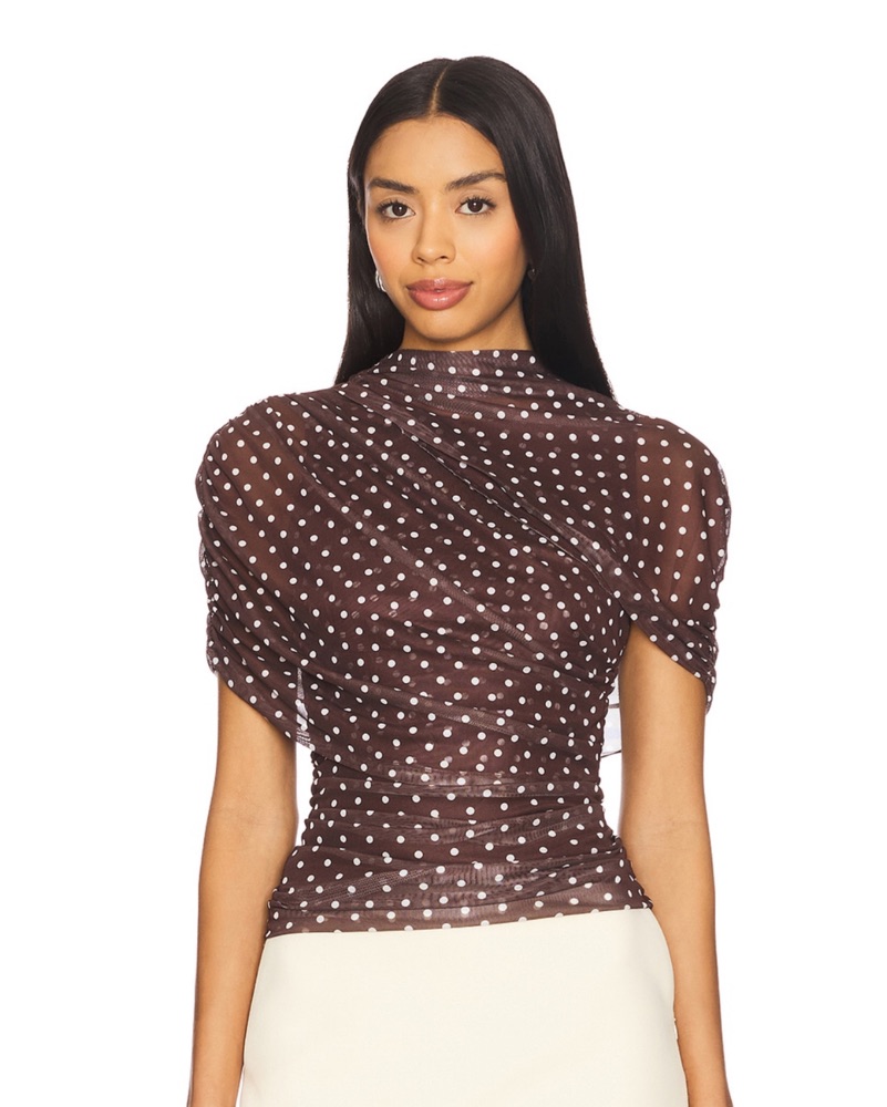 AMANDA tops アマンダトップス Ameri AMANDA SLIT NECK TOPS アマンダ 【公式通販】