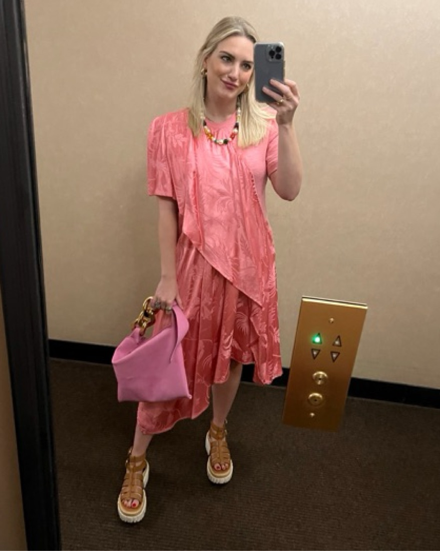 JW Anderson Pink Midi dress by JW Anderson - Pickle