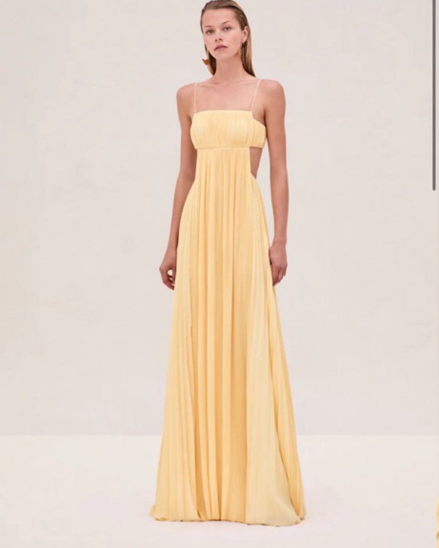Alexis Varranza Yellow Dress by Alexis - Pickle