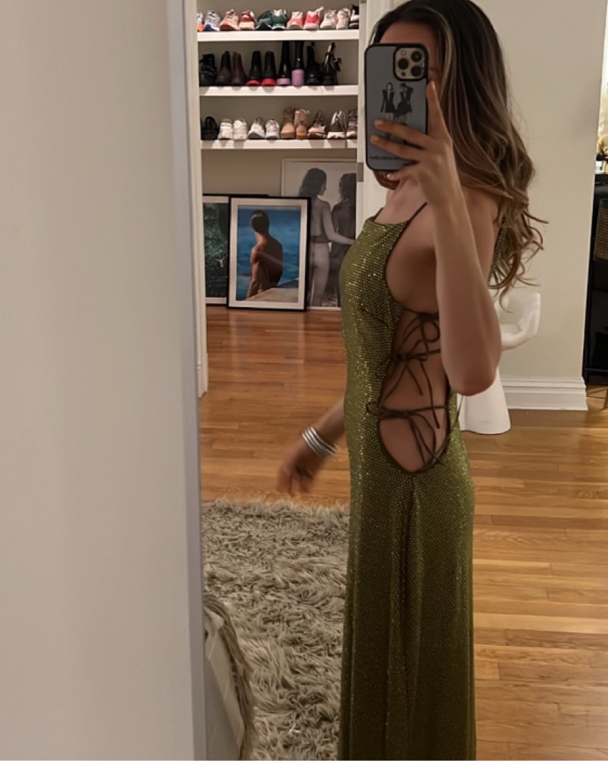 Cult Gaia $686 Chantal Gown by Cult Gaia - Pickle