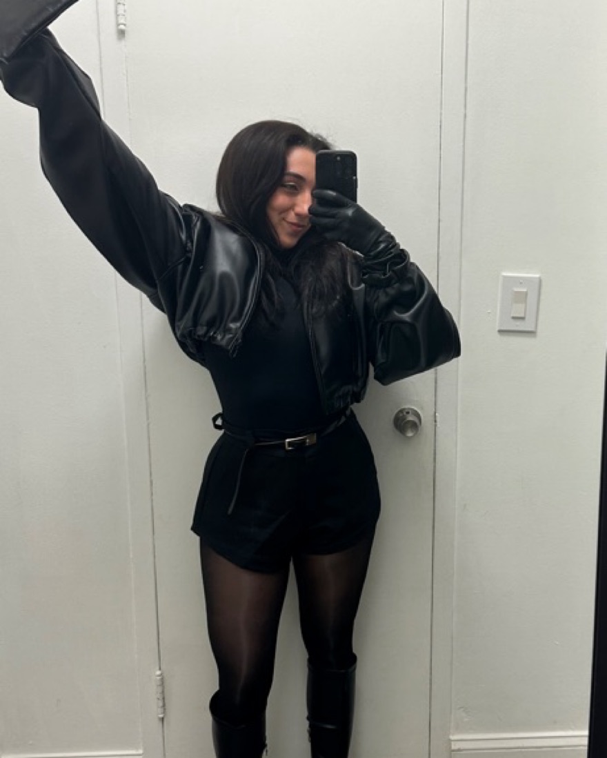 ジャケット・アウター khy Faux Leather Cropped Hooded Jacket KHY Faux leather cropped hooded jacket by Khy - Pickle