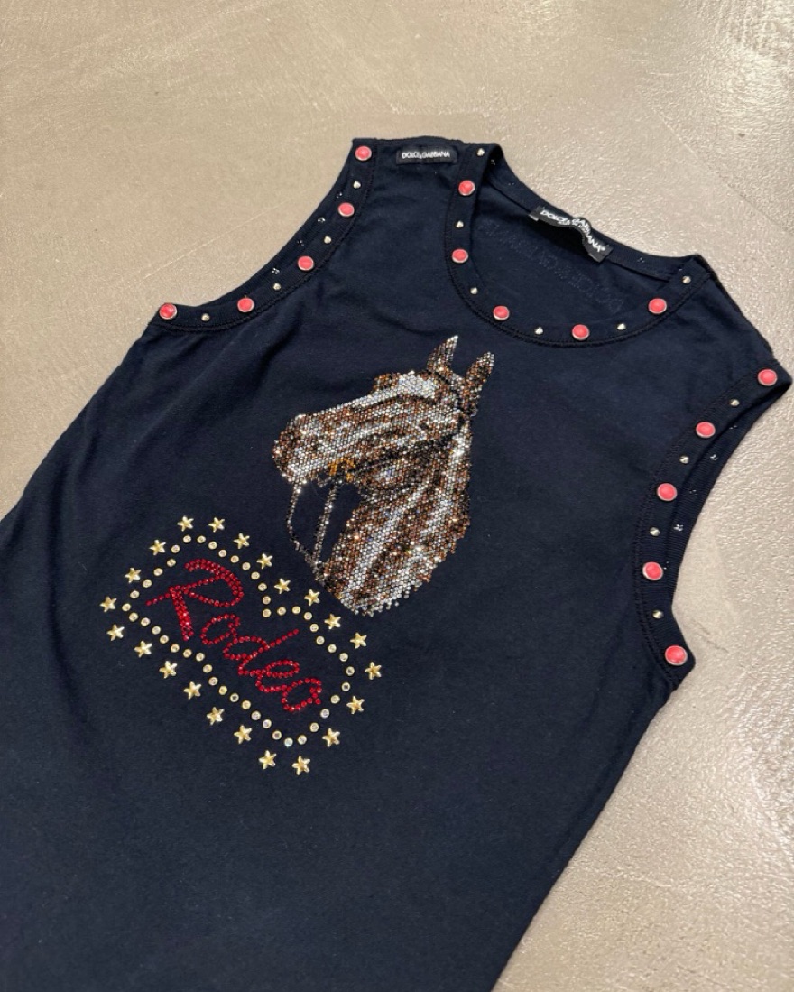 Dolce & Gabbana Rodeo Tank by Dolce + Gabbana - Pickle