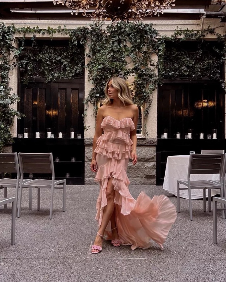 Oleksandra Gown By Michael Costello by Michael Costello - Pickle