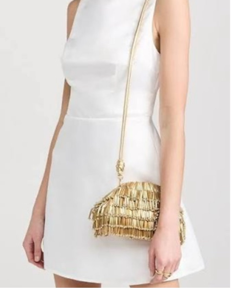 H.T.　アイナ　オルゴール Cult Gaia Jaala Nano Fringe Embellished by Cult Gaia - Pickle