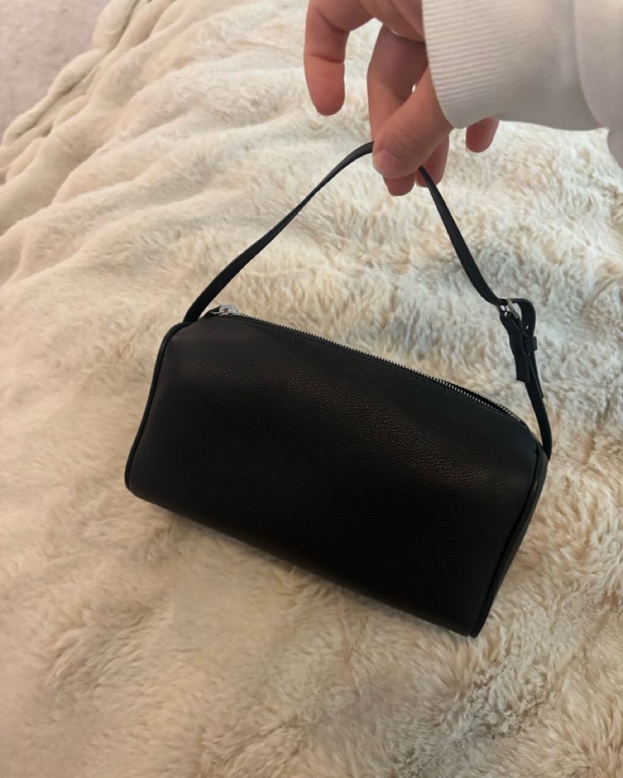 Row 90s bag black leather by The Row - Pickle