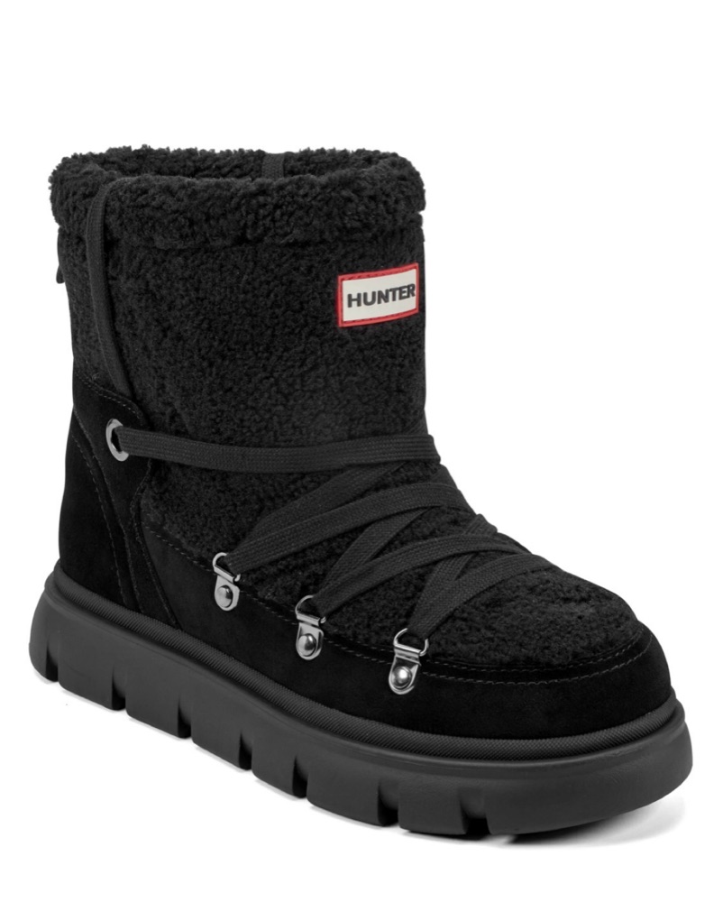 HUNTER　マーキュリーブーツBK-UK　 Women's Sussex Insulated Waterproof Duck Boots - Medium Green