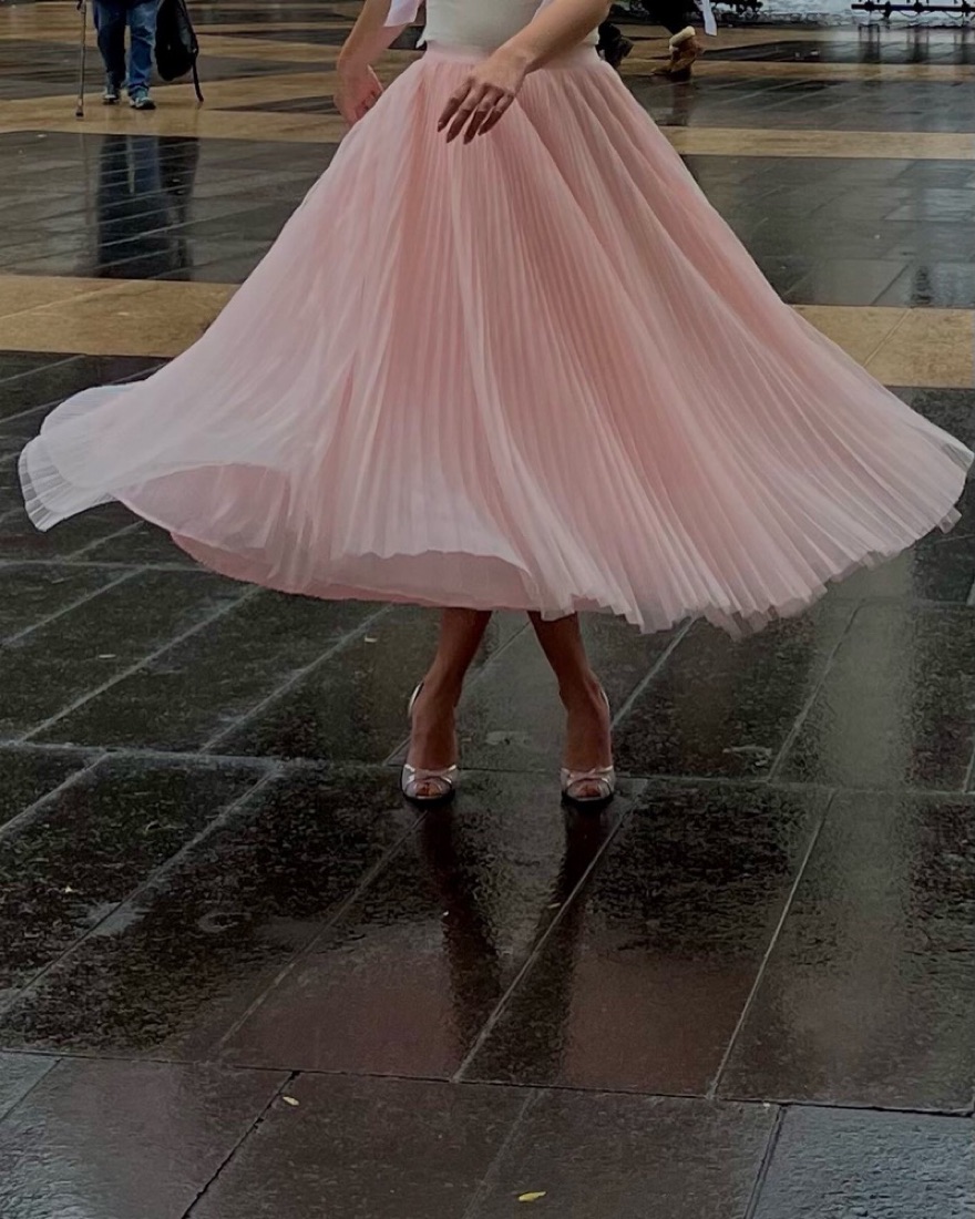 Anthropologie Blush Pink Ballerina Skirt by Anthropologie - Pickle