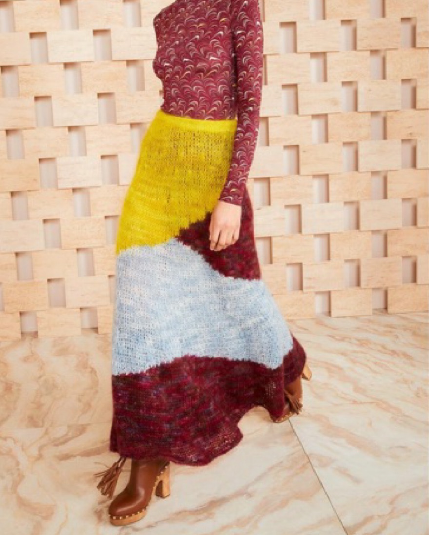 Ulla Johnson Serena Knit Skirt by Ulla Johnson - Pickle