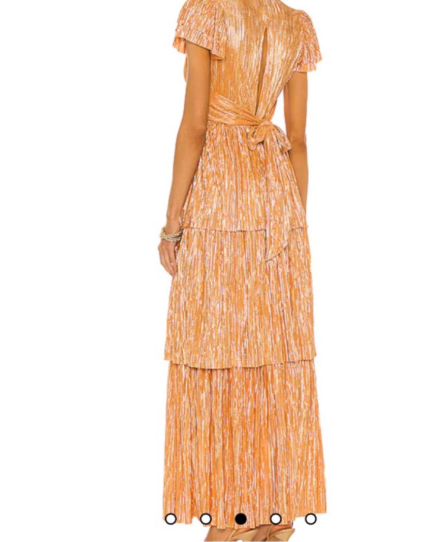 マキ　槙 Sabina Musayev Maze Dress in Mandarin by Sabina Musayev - Pickle