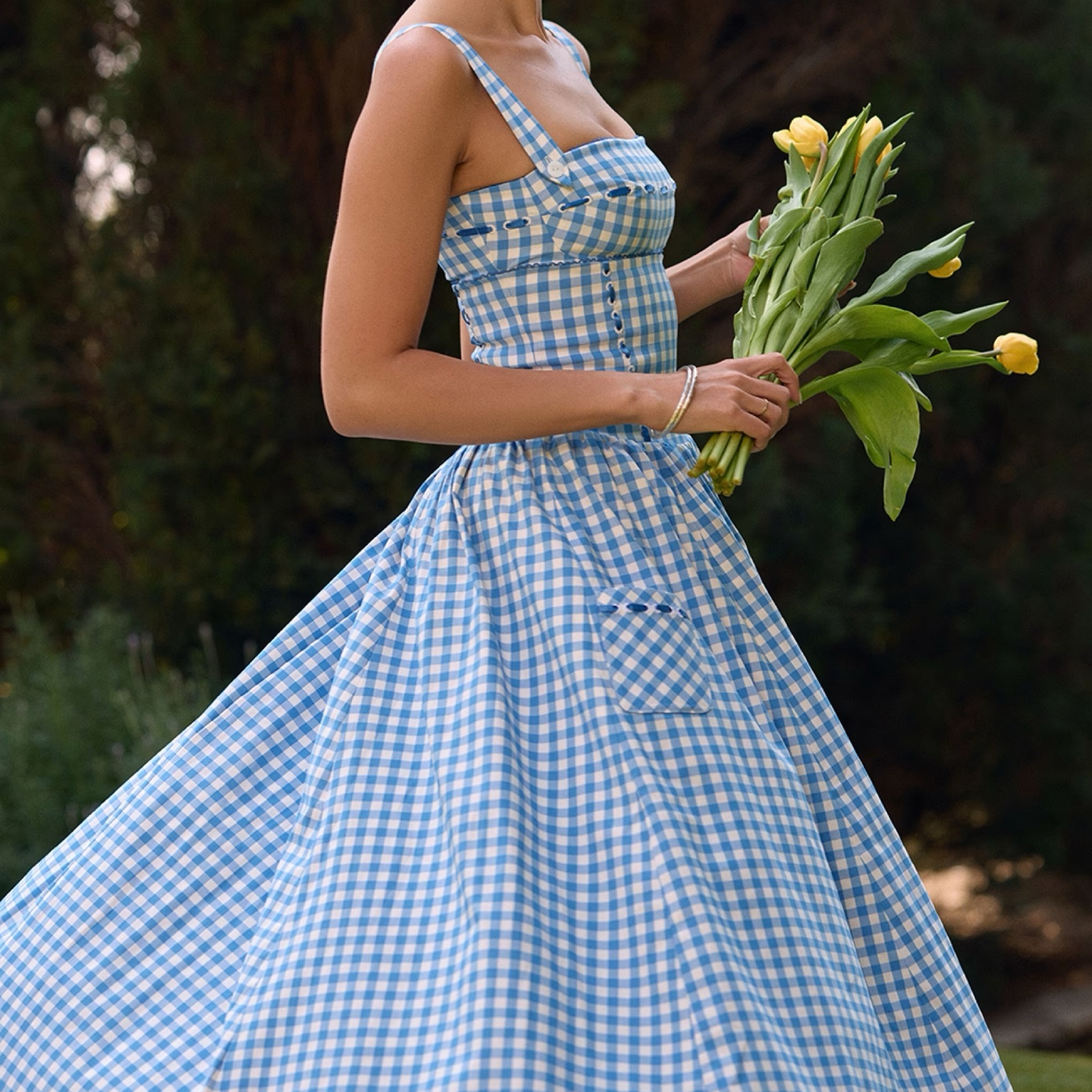 House Of CB Vivien Midi Dress by House of CB - Pickle