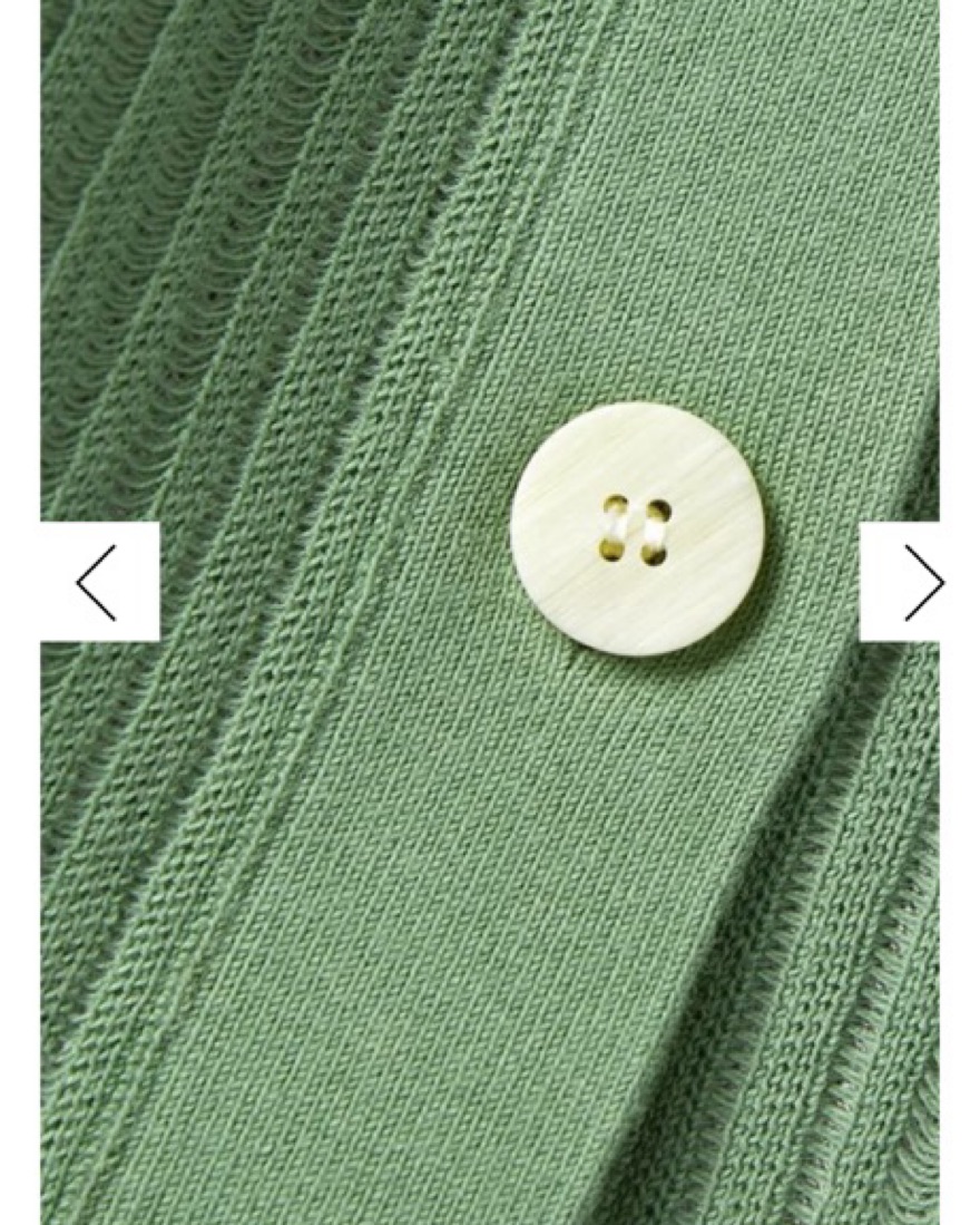 Theory Cropped Ribbed Cardigan by Theory - Pickle