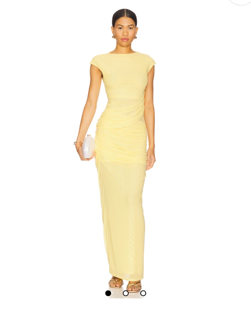 x REVOLVE Lorelai Maxi Dress by SNDYS - Pickle