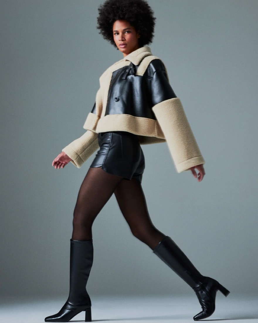 Holly Black Boots by Steve Madden - Pickle