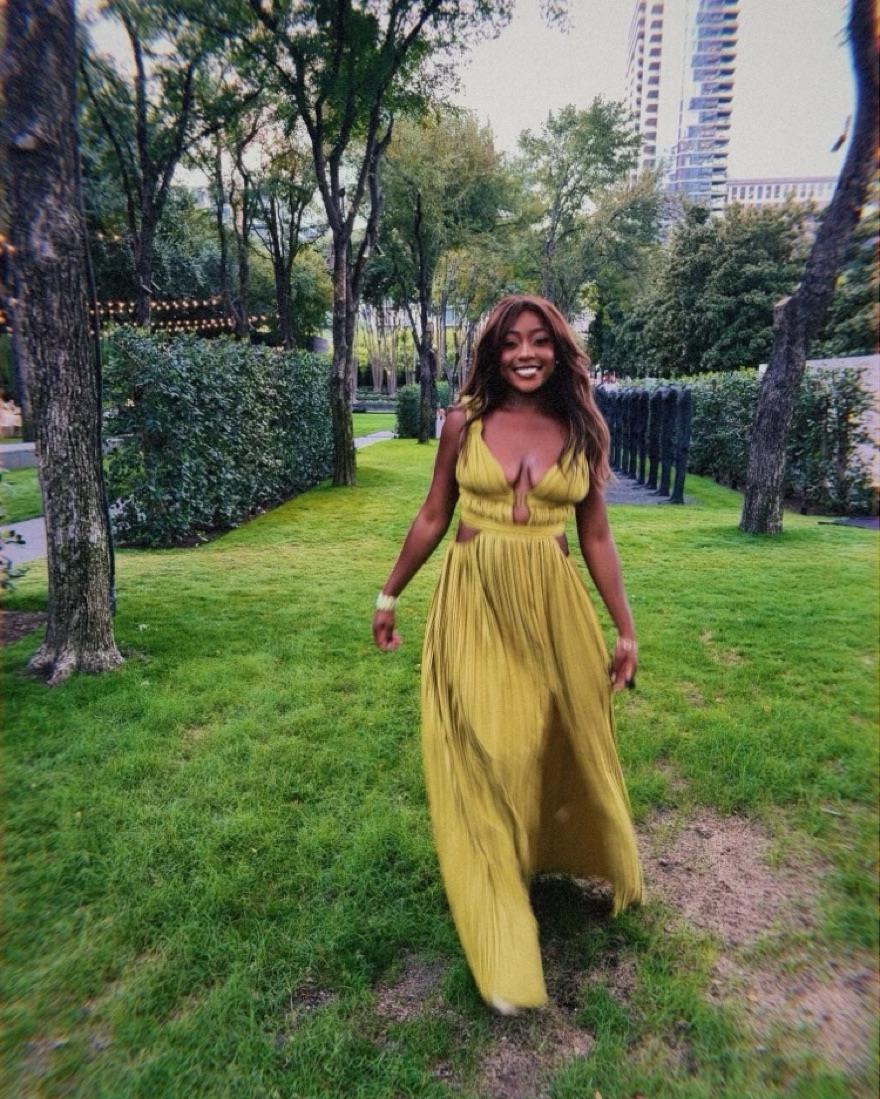 Cult Gaia Davida Gown by Cult Gaia - Pickle