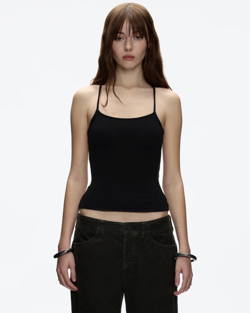 Tank Air Hand Knotted Garland Top by Tankair Studio - Pickle