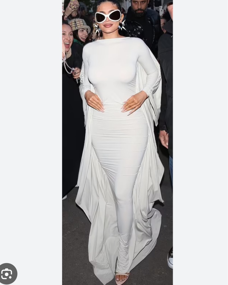 Acne Studios Draped Dress by Acne Studios - Pickle