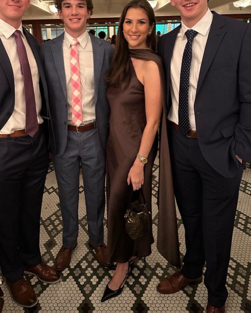 Renee C One Shoulder Scarf Satin Dress by Renee C - Pickle