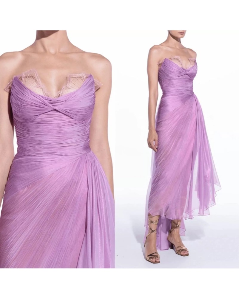 Maria Lucia Hohan Julie Silk Dress Small by Maria Lucia Hohan - Pickle