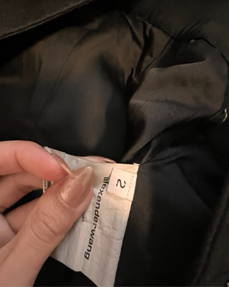 Alexander Wang Tailored Black Mini Skort by ALEXANDER WANG - Pickle
