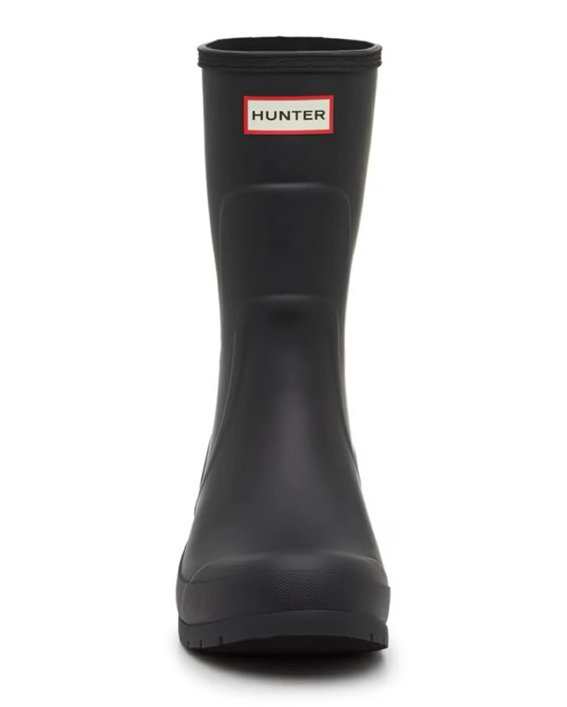 HUNTER Black Calf Liberty Rain Boot by Hunter - Pickle