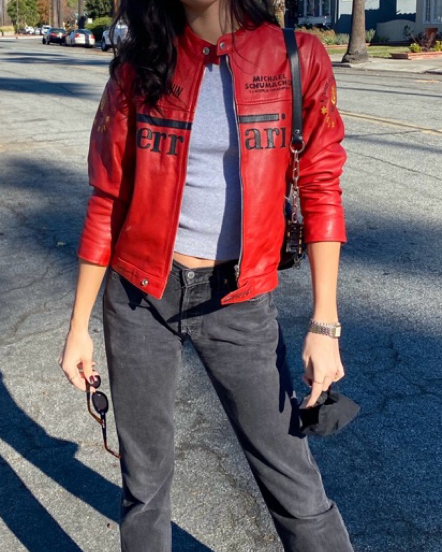 GENUINE** Vintage Ferrari Jacket by Ferrari - Pickle