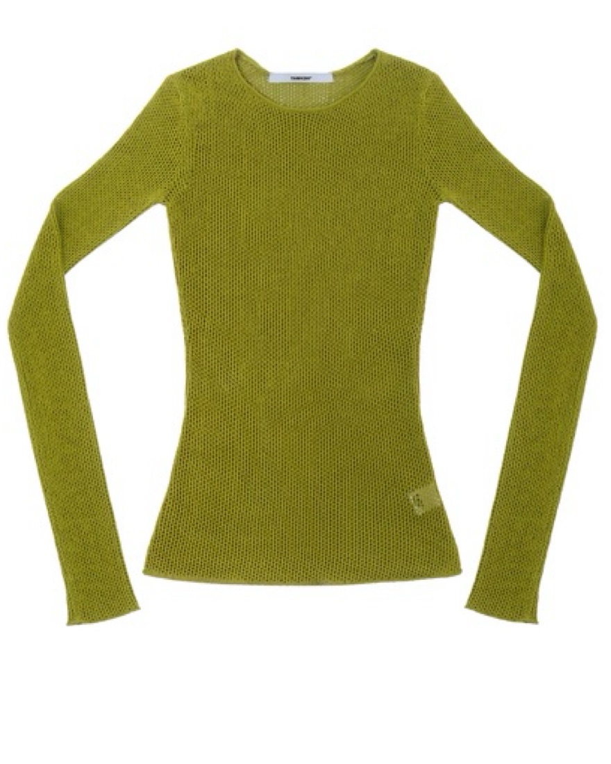 TANKAIR Hot Mesh Top Lime Green by Tankair Studio - Pickle