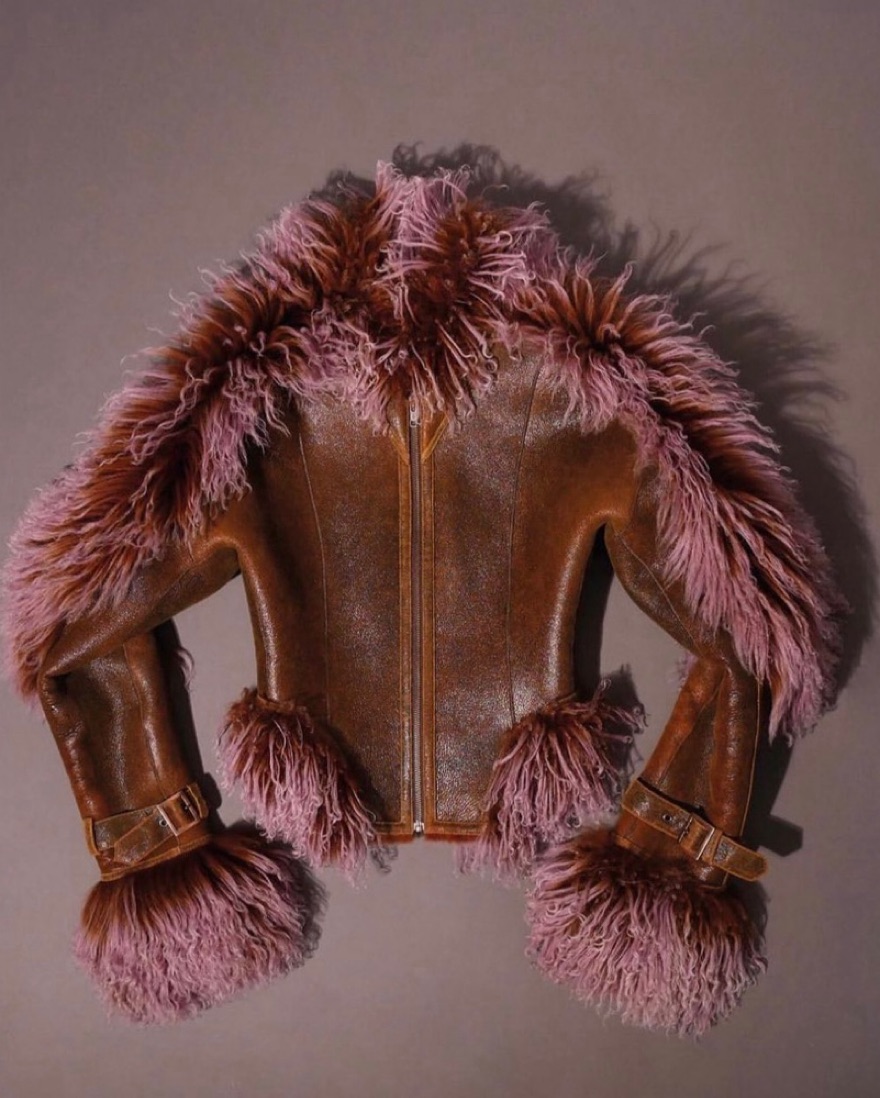 KNWLS X JEAN PAUL GAULTIER lamb Jacket by KNWLS - Pickle