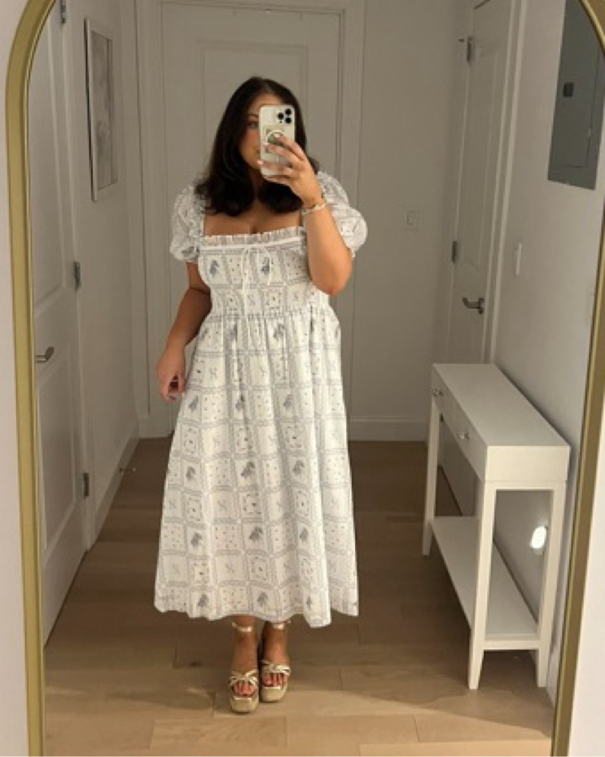 Hill House Scarlett Mini Nap Dress by Hill House - Pickle